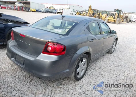 2013 Dodge Avenger Se from USA, damaged, VIN 1C3CDZAB9DN612961